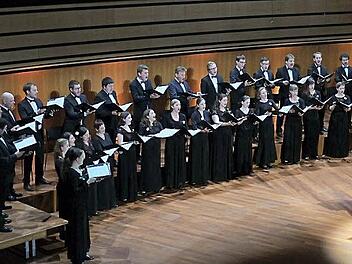 Der Chor "Cantabile" Regensburg ist im Kreis Haßberge bei vielen Veranstaltungen positiv aufgefallen. Jetzt kommt er wieder. Foto: privat