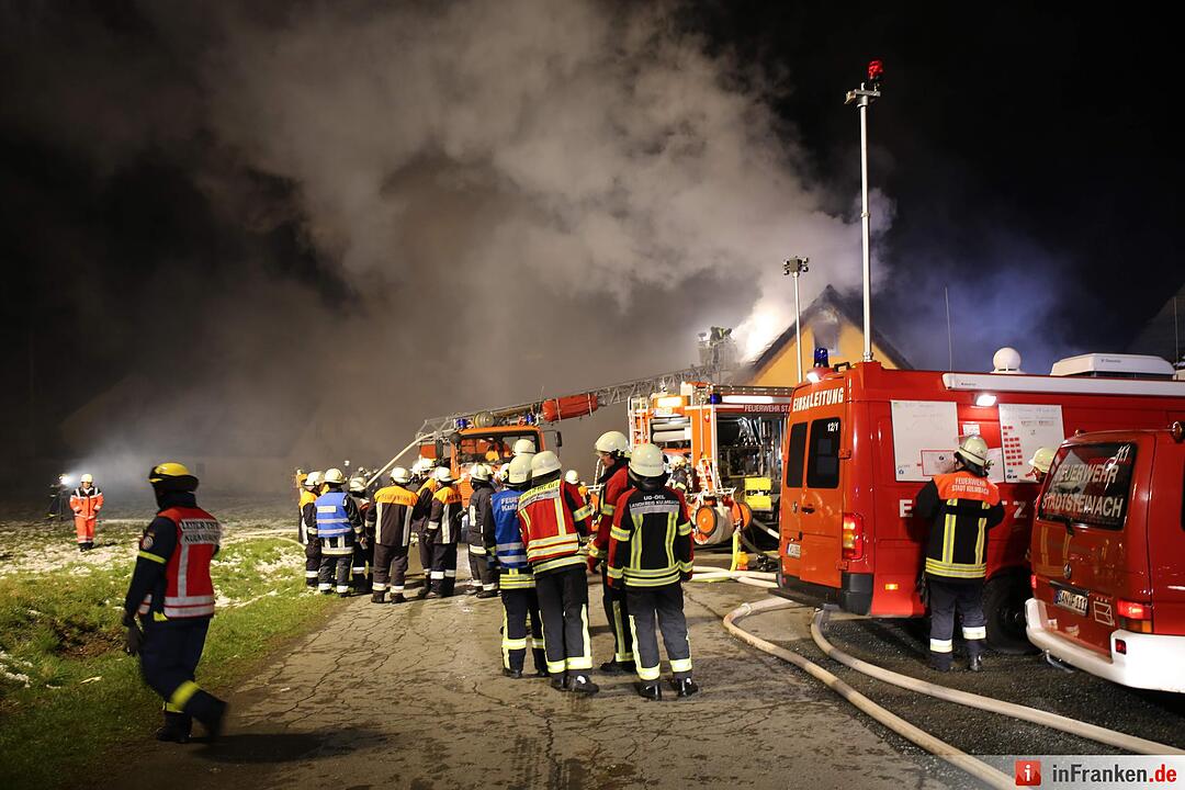 Brand in Kunreuth (Kreis Kulmbach)