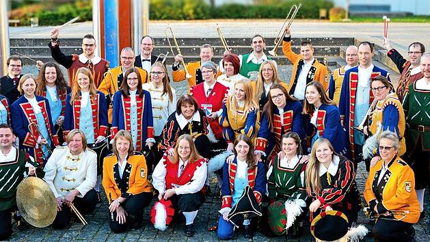 Der Fanfaren- und Spielmannszug Hofheim feiert sein 60-j&auml;hriges Bestehen. Dazu macht ihm das Auswahlorchester der Spielleute seine Aufwartung mit einem Konzert. Foto: Andrea Forster