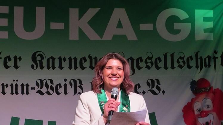 Eine der vielen tollen Szenen auf der Bühne der EU-KA-GE, der Euerdorfer Karnevalsgesellschaft. Foto: Doris Bauer