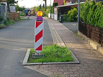 Die Schikanen in der Gartenstraße in Gosberg.