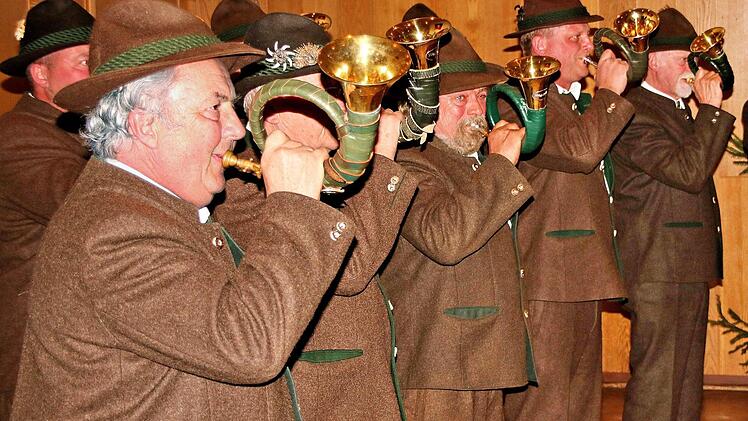 Jagdklänge bei der Hegeschau. Foto: Dieter Britz