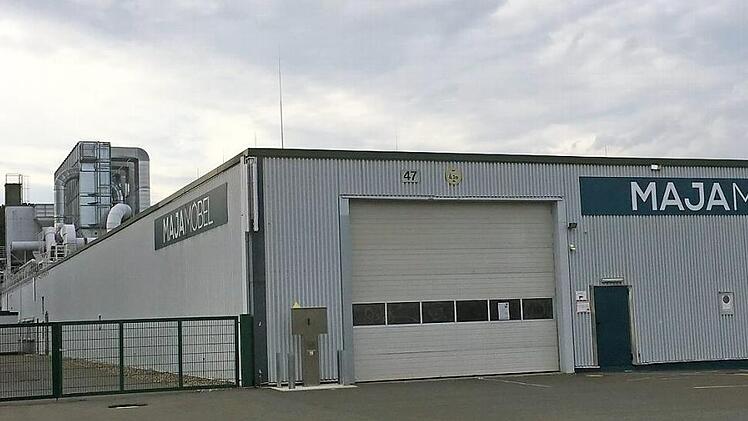 Der Kasendorfer Möbelhersteller Maja plant den Bau einer Lagerhalle. Foto: Alexander Hartmann