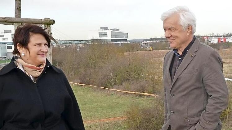 Silke Stadter und Gerhard Merkel  Foto: Bernhard Panzer
