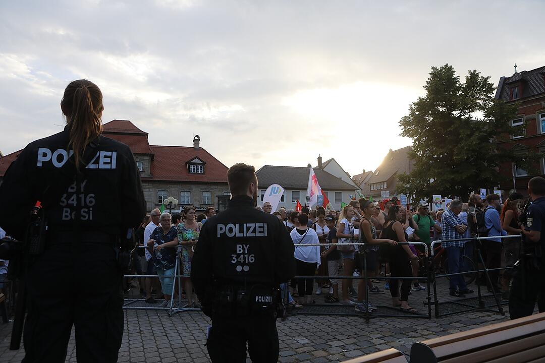 Björn Höcke in Forchheim: Demonstrationen gegen AfD-Politiker