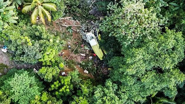 Busunglück auf den Philippinen
