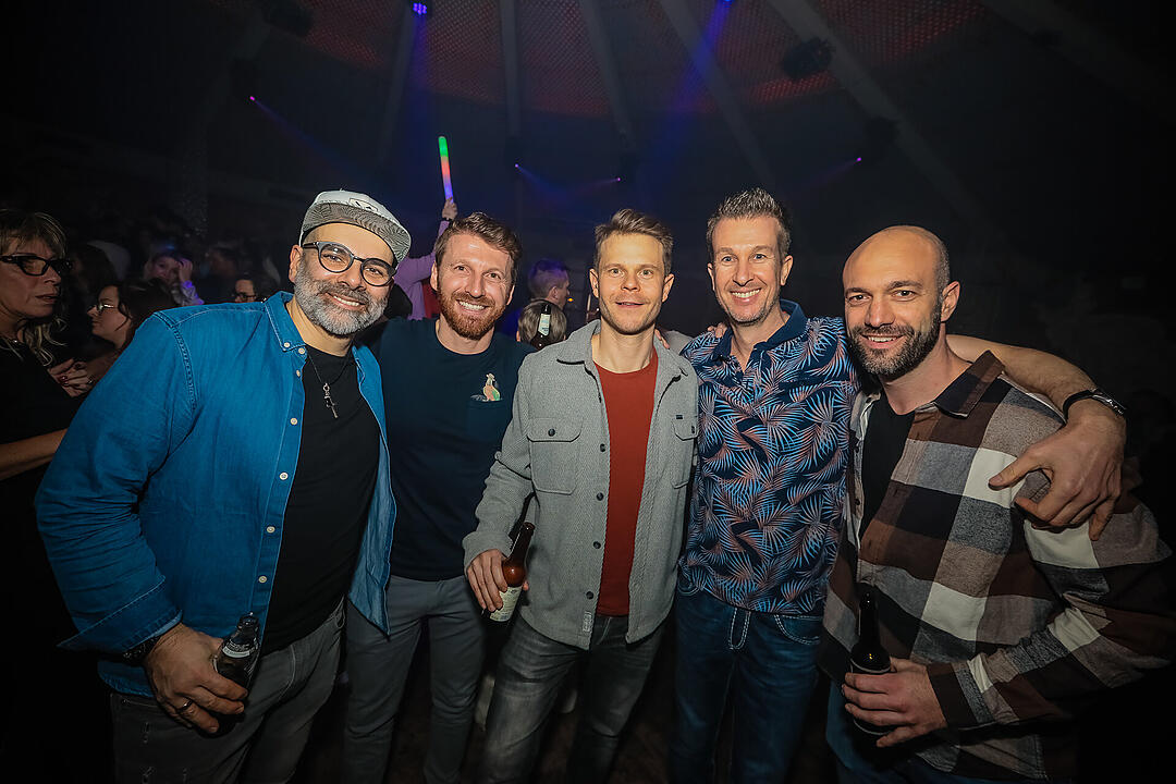 Mit DJ Matze, DJ Franky und DJ Agileja.