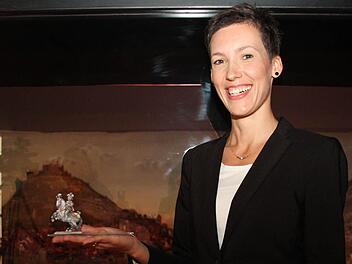 Corinna Greb möchte dem Deutschen Zinnfigurenmuseum zu neuem Glanz verhelfen. Foto: Dagmar Besand