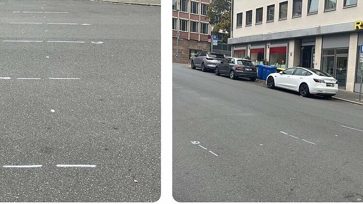 Mysteriöse Markierungen in Nürnberg: "Was sind das für komische Zeichen?"