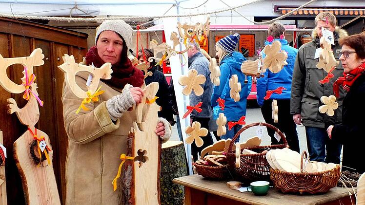 Deko-Artikel waren besonders bei der Damenwelt beliebt.