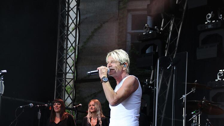 Matthias Reim beim Konzert in TambachMarieke Fiala