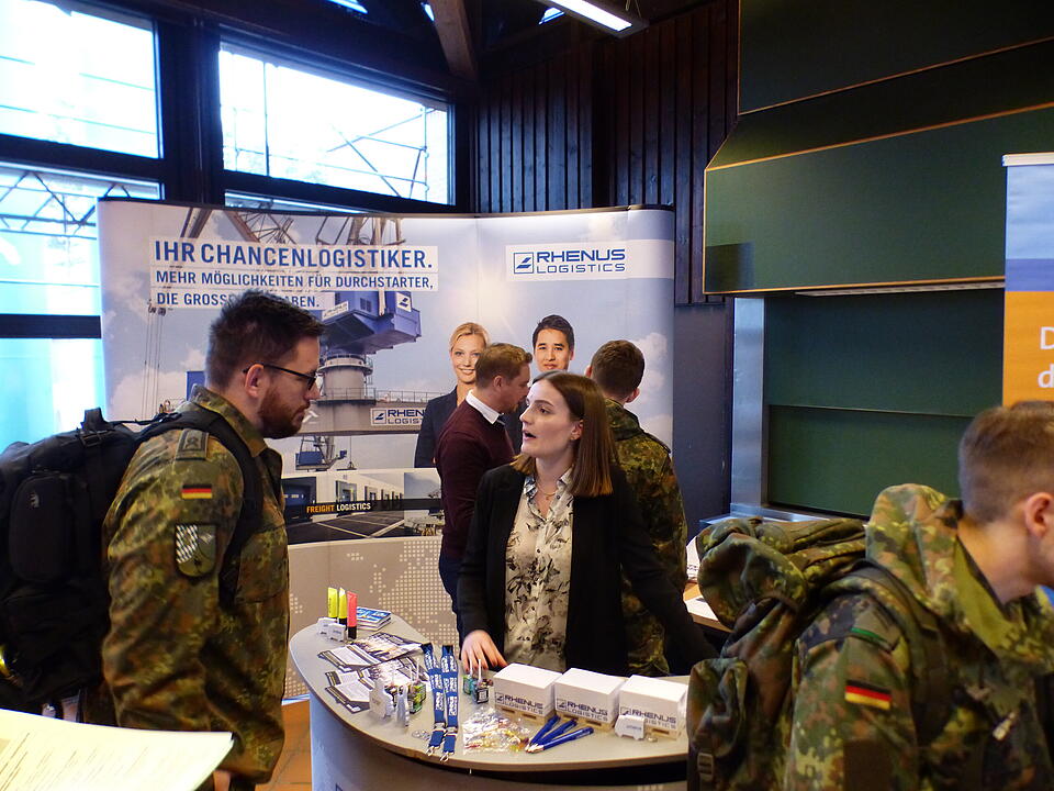 Jobmesse der Bundeswehr
