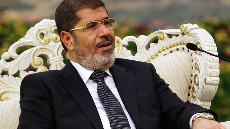 Ägyptens Präsident Mohammed Mursi Foto: dpa/Archiv