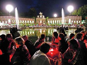 Das Sommernachtsfest in Bayreuth. Foto: Peter Kolb
