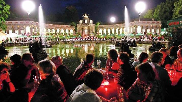 Das Sommernachtsfest in Bayreuth. Foto: Peter Kolb
