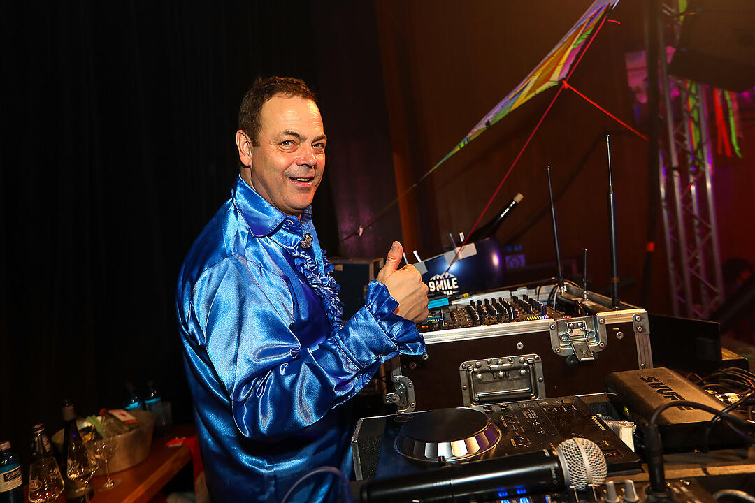 Beste Partystimmung in der Stadthalle
