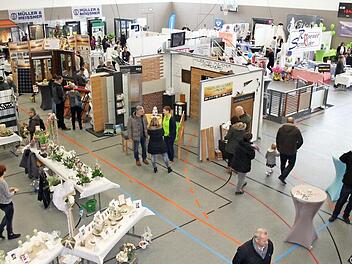 Die Gewerbeschau Oerlenbach - hier ein Archivbild von 2018 - ist für gewöhnlich ein Besuchermagnet. Heuer fällt der Termin dafür jedoch erst einmal aus. Der Termin wurde bis auf Weiteres verschoben. Foto: Jessica Rohrbach