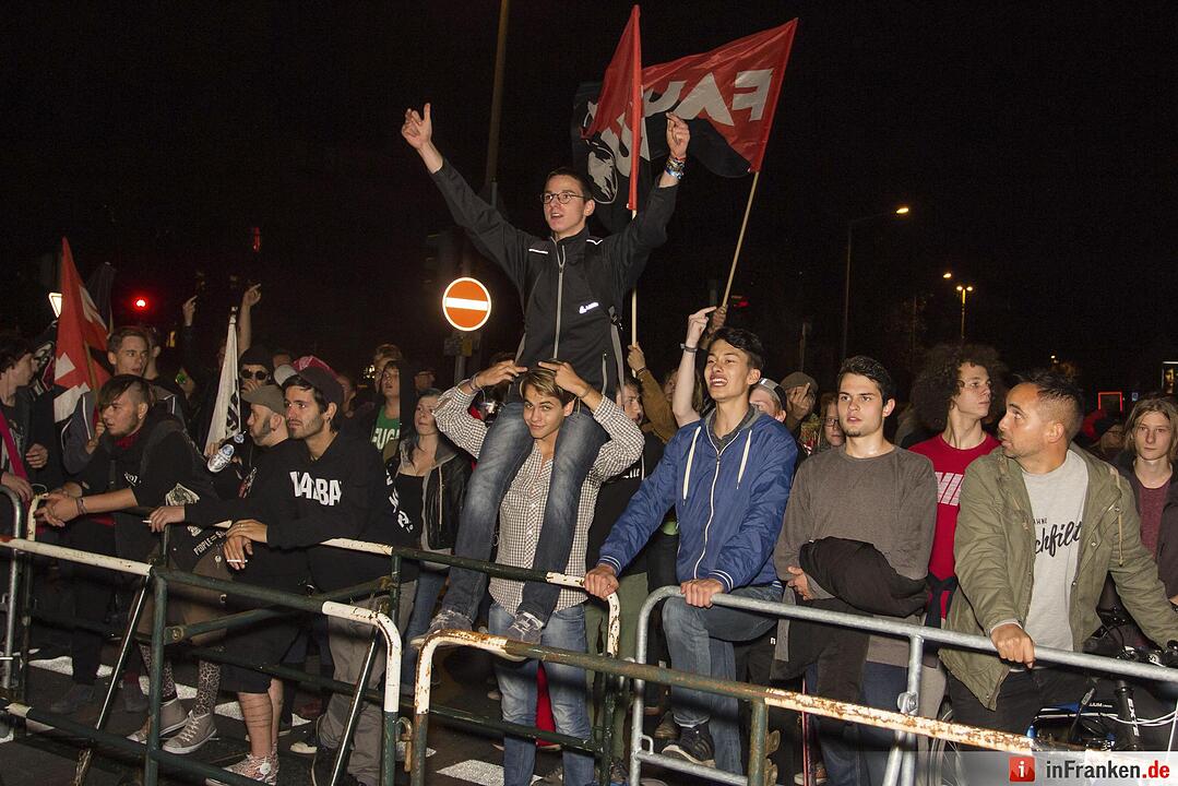 Drei Kundegebungen am Donnerstag in Fuerth - Polizei zieht positive Bilanz