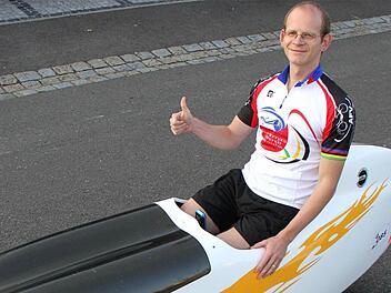 Richard Dähne hat mit seinem Carbon-Gefährt schon 50 000 Kilometer zurückgelegt. Foto: Bertram Wagner