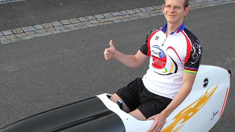 Richard Dähne hat mit seinem Carbon-Gefährt schon 50 000 Kilometer zurückgelegt. Foto: Bertram Wagner