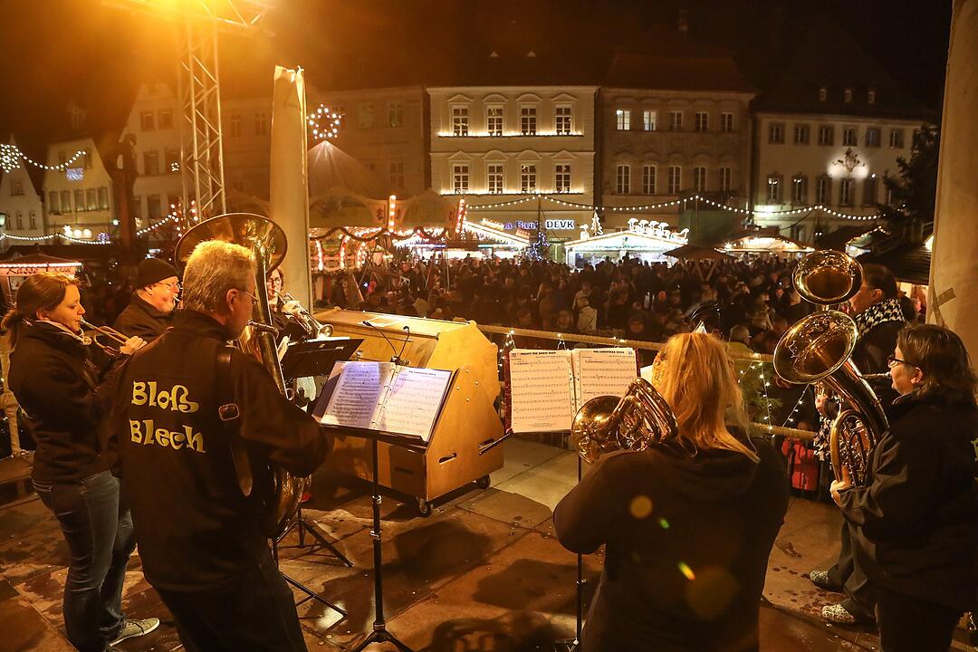 Der Forchheimer Weihnachtsmarkt ist eröffnet