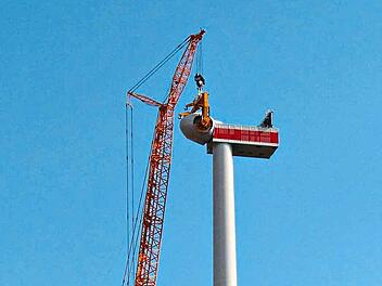 Windr&auml;der bei Tremersdorf im Landkreis Coburg.Symbolbild: Martin Rebhan