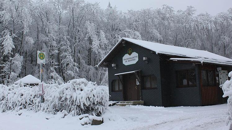 Die Wanderhütte an der Schildwiese
