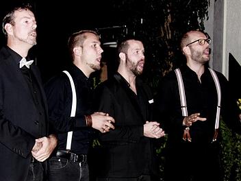 "Die Neffen von Tante Eleonor" sind eine A-cappella-Formation.       Foto: Richard Sänger