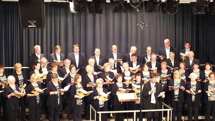 Herzo Vocal beeindruckte unter der Stabführung von Kreischorleiter Gerald Fink.