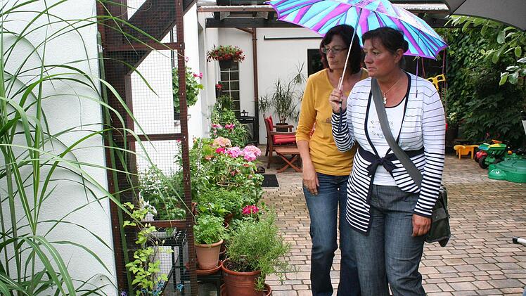Tag der offenen Gartentür in Pommersfelden Foto: Evi Seeger