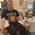 Thorsten Schreiber aus Hirschaid hat sich 2014 beim Wacken Open Air als Stammzellspender registrieren lassen - und konnte nun damit ein Leben retten. Foto: DKMS
