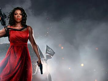 Viola Davis spielt in dem Actionfilm "G20" eine US-Pr&auml;sidentin, die im Angesicht des Terrorismus selbst recht entschlossen auftritt.