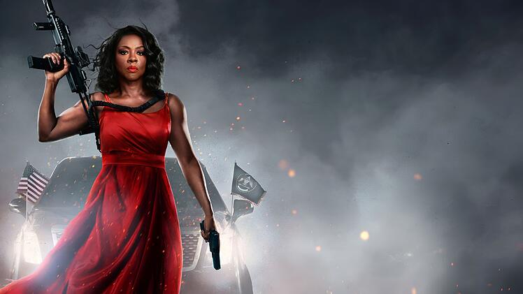 Viola Davis spielt in dem Actionfilm "G20" eine US-Pr&auml;sidentin, die im Angesicht des Terrorismus selbst recht entschlossen auftritt.