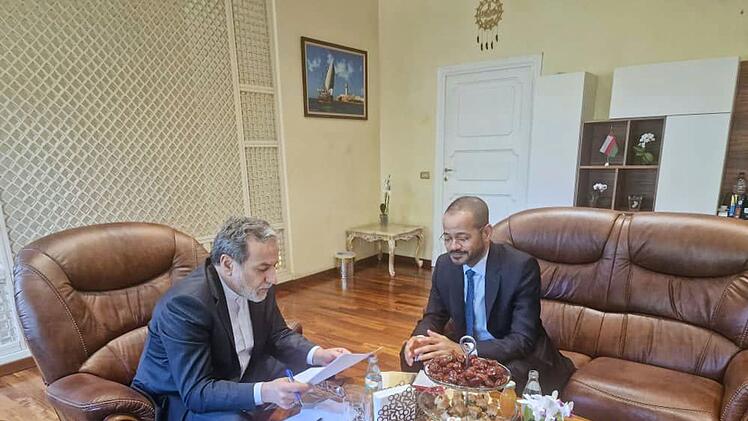 Au&szlig;enministertreffen zur Stra&szlig;e von Hormus im Oman
