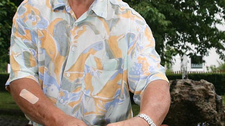 Gewissenhafter Chronist und Helfer in allen Lebenslagen: Gerd Hans Oehrlein. Foto: Archiv