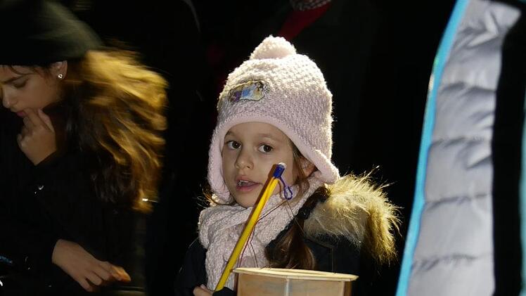 Viel Spaß hatten die Kinder beim Laternelaufen. Foto: Manja von Nida