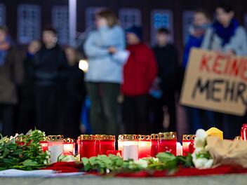 Demonstration gegen Femizide