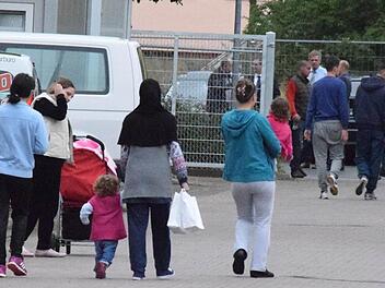Bei drei bis vier Wochen liegt die derzeitige Aufenthaltsdauer in der Ankunfts- und Rückführungseinrichtung in Bamberg. Danach wird abgeschoben oder freiwillig zurückgereist.  Foto: Ronald Rinklef