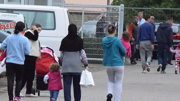 Bei drei bis vier Wochen liegt die derzeitige Aufenthaltsdauer in der Ankunfts- und Rückführungseinrichtung in Bamberg. Danach wird abgeschoben oder freiwillig zurückgereist.  Foto: Ronald Rinklef