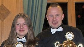 Selina und ihr Vater Ren&eacute; Liebschner