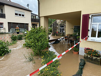 Unwetter in Bayern: Massive Regenfälle sorgen für hunderte Feuerwehreinsätze