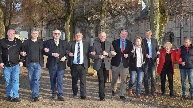 Es sind Kommunalpolitiker und Gewerbetreibende der Region, die sich unter dem Namen "Faire Chance f&uuml;r den Steigerwald" zusammengefunden haben. Ihr Ziel ist es, die Potenziale, die mit einen Nationalpark verbunden w&auml;ren, zumindest zu pr&uuml;fen. "Wir m&ouml;chten, dass die Millionen hier bleiben und nicht wegflie&szlig;en", hie&szlig; es am Mittwoch in Ebrach.   Foto: Ronald Rinklef