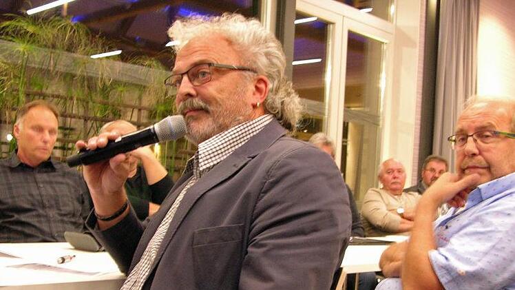 Fragen aus Weidhäuser Sicht warf Gemeinderat Michael Werner in die Diskussionsrunde