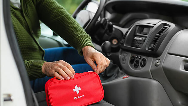 Verbandskasten, Verband, Auto