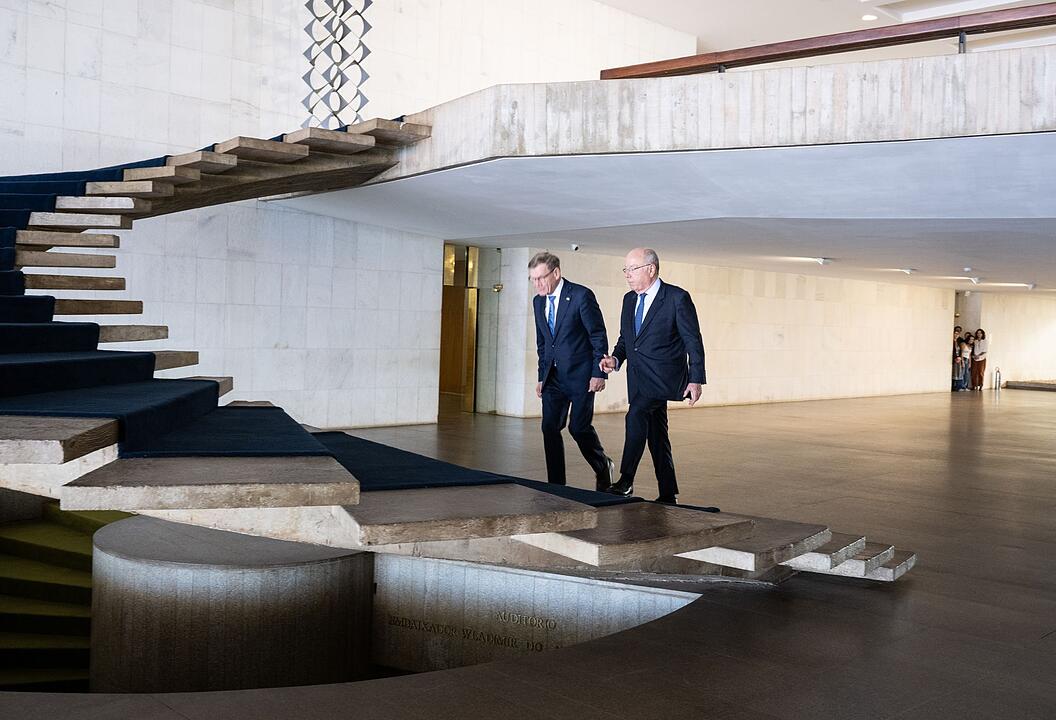 Au&szlig;enminister Wadephul in Brasilien