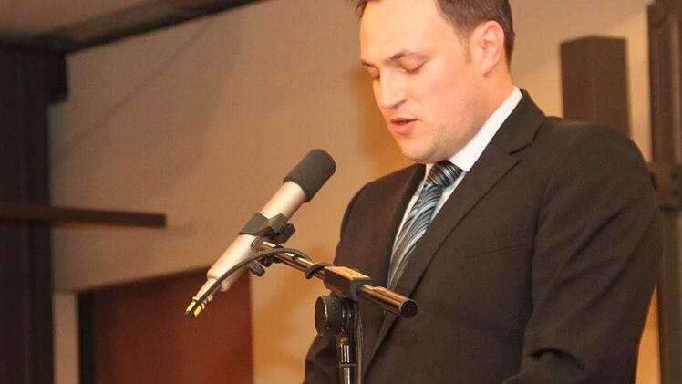 Bleibt blass bei seiner Vorstellung: Alexander Hummel aus Pettstadt.