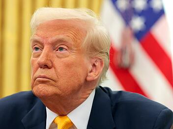 Donald Trump wurde 2025 zum zweiten Mal als US-Präsident vereidigt.