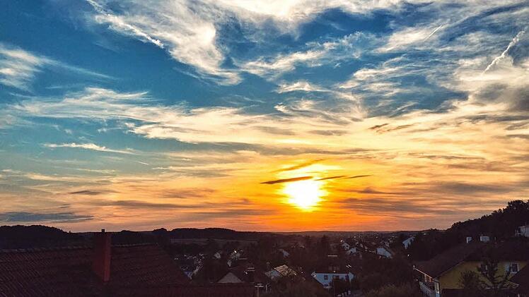 Am Wochenende kann sich Franken wohl wieder auf einen Himmel wie diesen freuen. Foto: inFrankenPix-User Patrick Nöckel