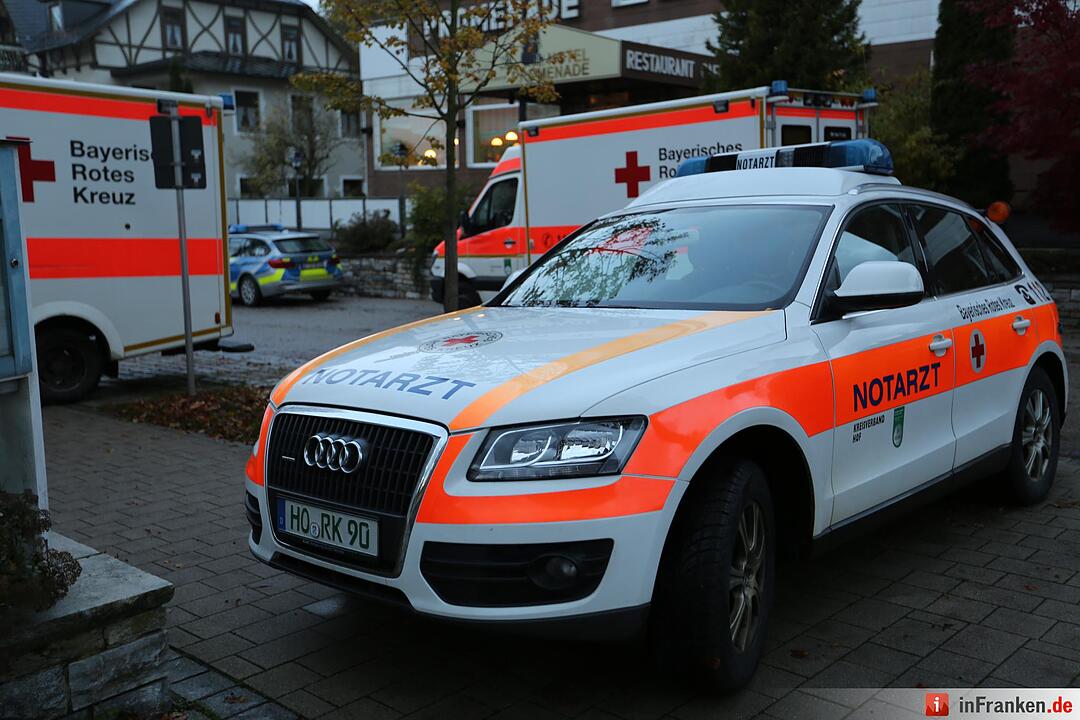 BRK-Einsatz in Hotel in Bad Steben