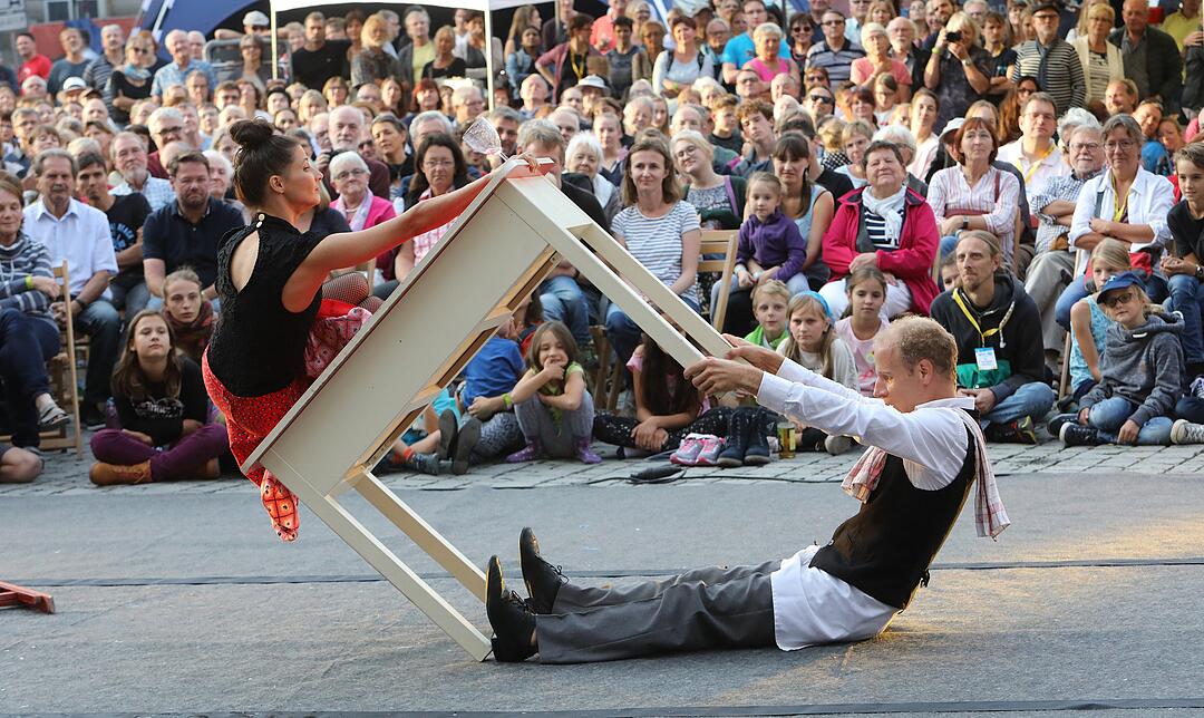 Einrücke vom Artistik-Festival ZirkArt in Forchheim